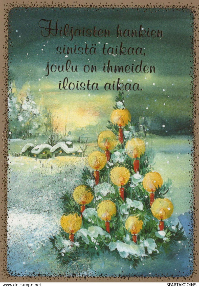Buon Anno Natale Vintage Cartolina CPSM #PAV238.IT - New Year