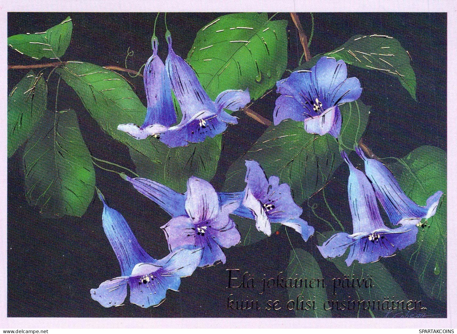 FIORI Vintage Cartolina CPSM #PAR045.IT - Flowers