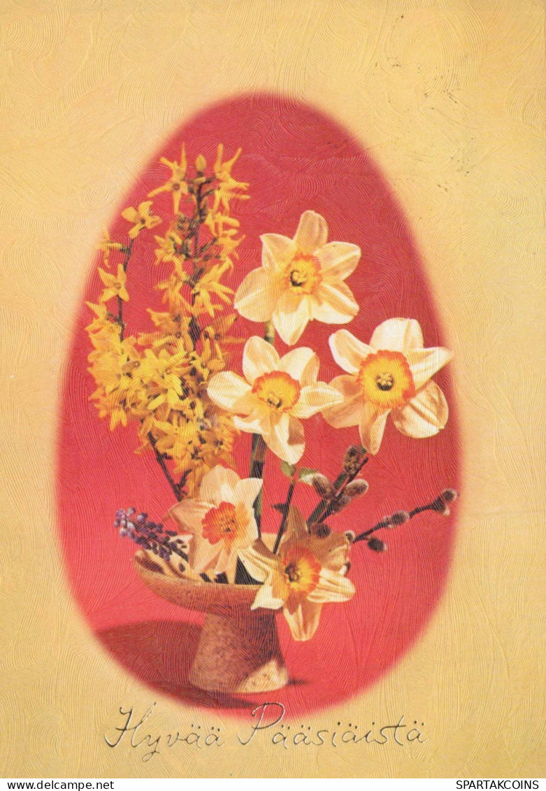 FIORI Vintage Cartolina CPSM #PAR105.IT - Flowers