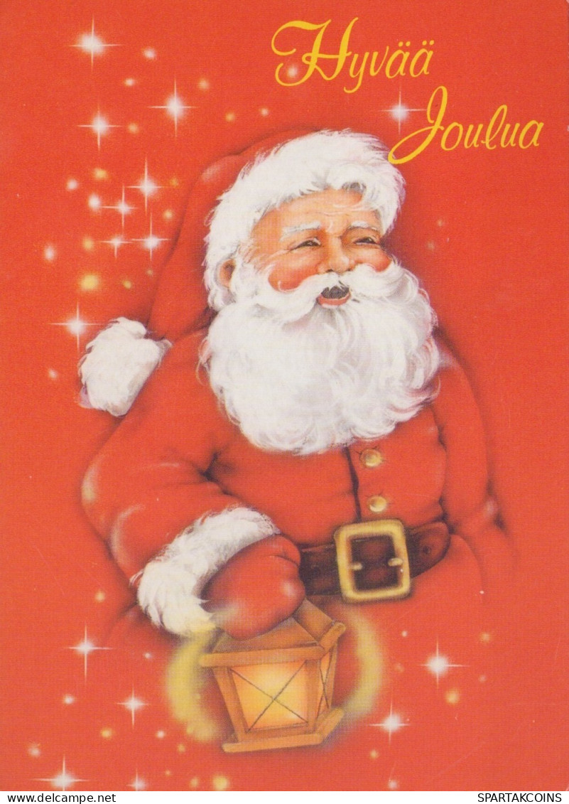 BABBO NATALE Natale Vintage Cartolina CPSM #PAJ772.IT - Santa Claus