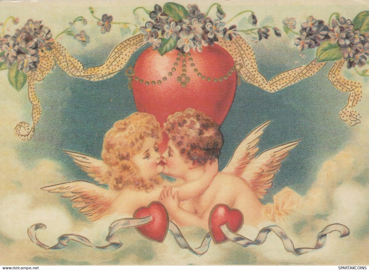 ANGELO Buon Anno Natale Vintage Cartolina CPSM #PAJ045.IT - Angels
