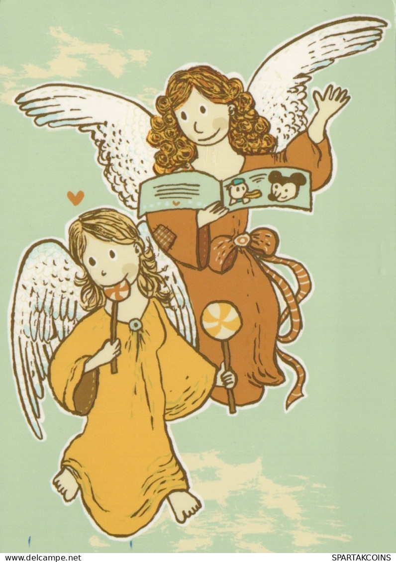 ANGELO Buon Anno Natale Vintage Cartolina CPSM #PAJ109.IT - Anges