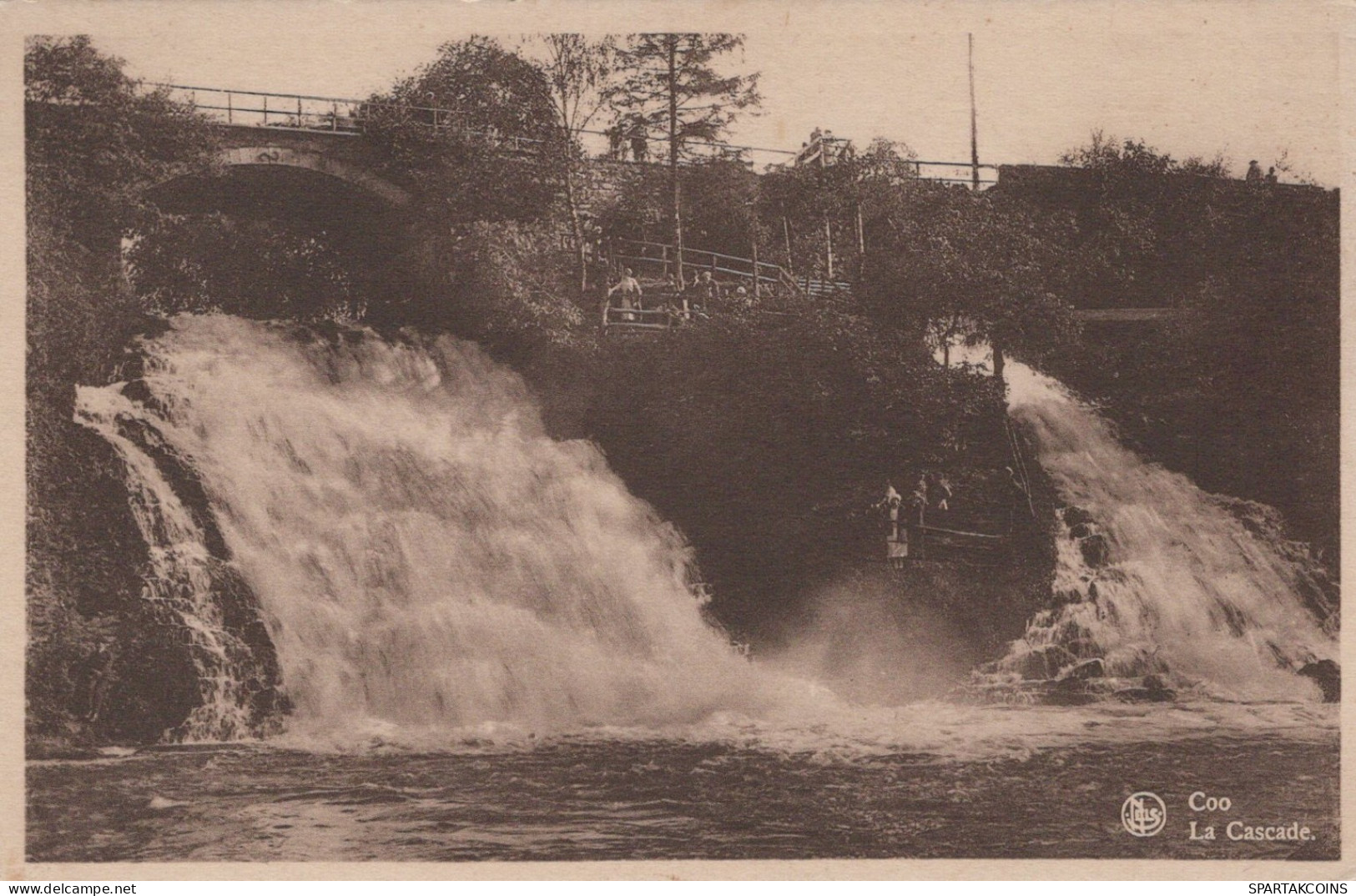BELGIUM COO WATERFALL Province Of Liège Postcard CPA Unposted #PAD115.GB - Stavelot