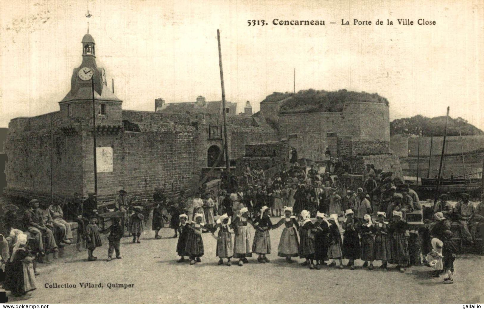 CONCARNEAU LA PORTE DE LA VILLE CLOSE - Concarneau