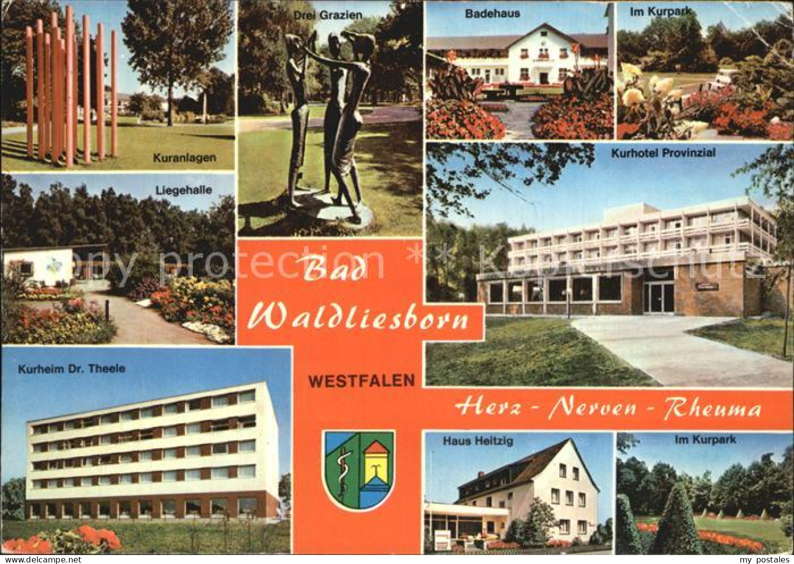 72504865 Bad Waldliesborn Kurklinik Haus Heitzig Badehaus Kurhotel Provinzial Ba - Lippstadt