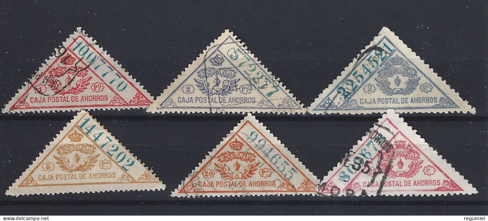 Caja Postal Usados - Revenue Stamps