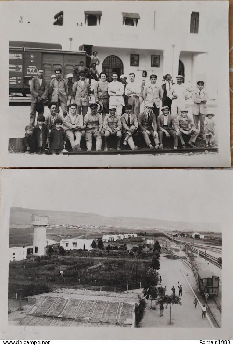 Maroc Sidi Kacem / Petitjean La Gare Env 1930 - Afrika