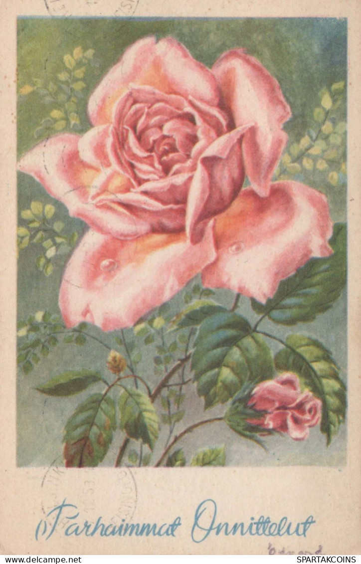 FIORI Vintage Cartolina CPA #PKE651.IT - Flowers