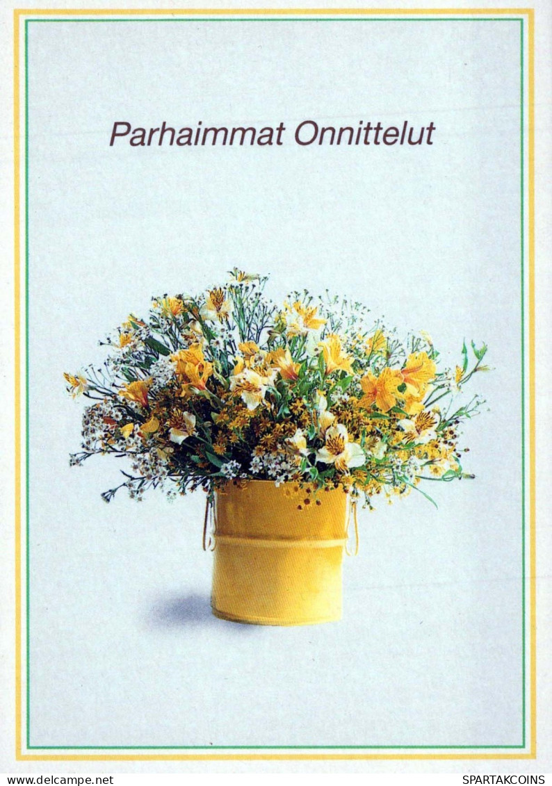 FIORI Vintage Cartolina CPSM #PBZ535.IT - Flowers