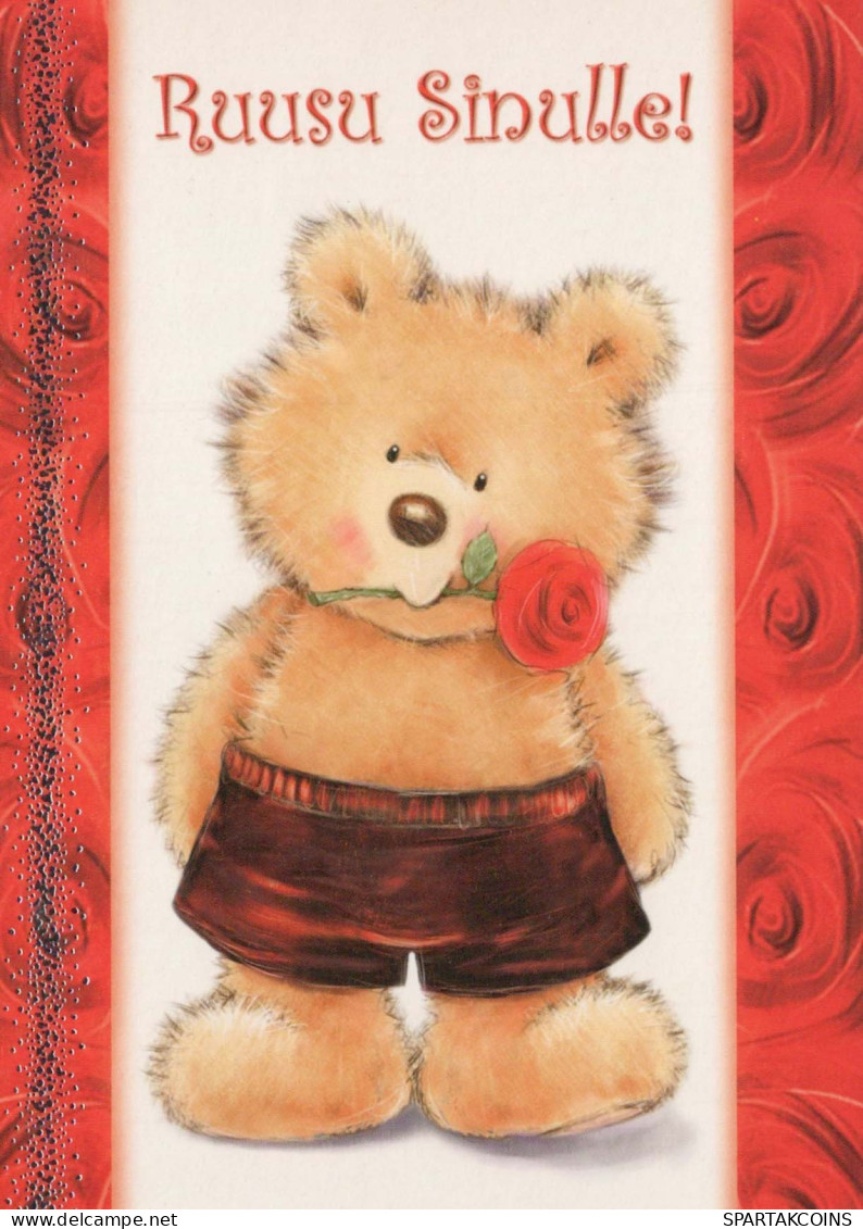 NASCERE Animale Vintage Cartolina CPSM #PBS256.IT - Bears