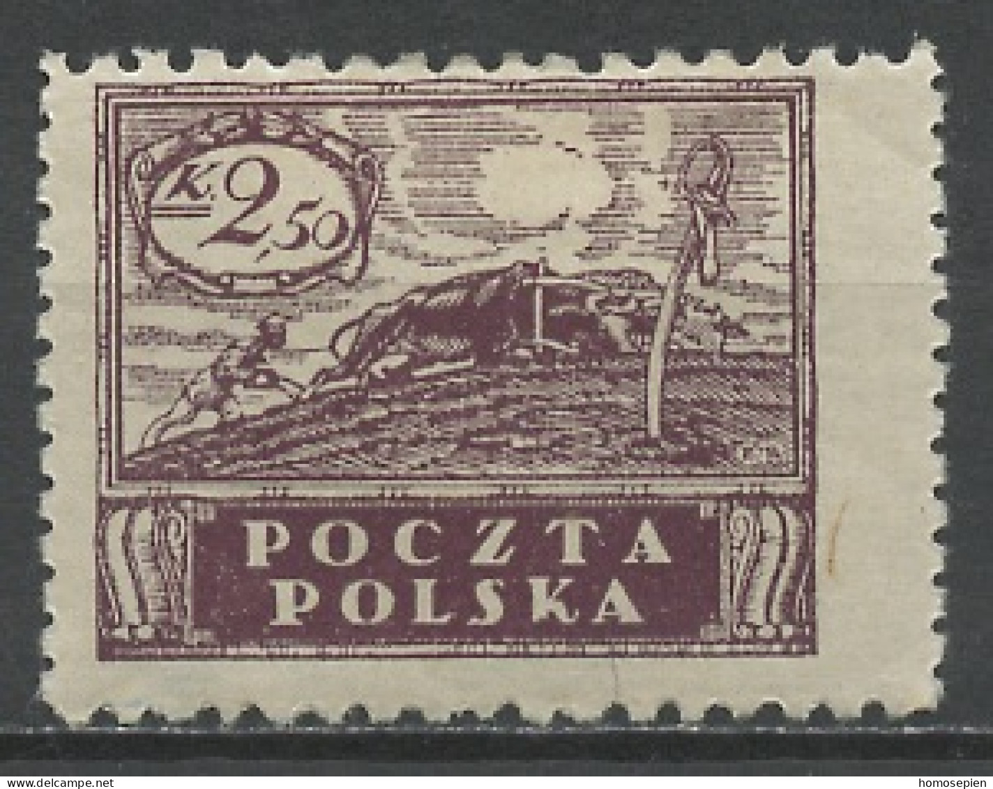 Pologne - Poland - Polen 1919 Y&T N°194 - Michel N°87 * - 2,50k Symbole De La Paix - Ungebraucht