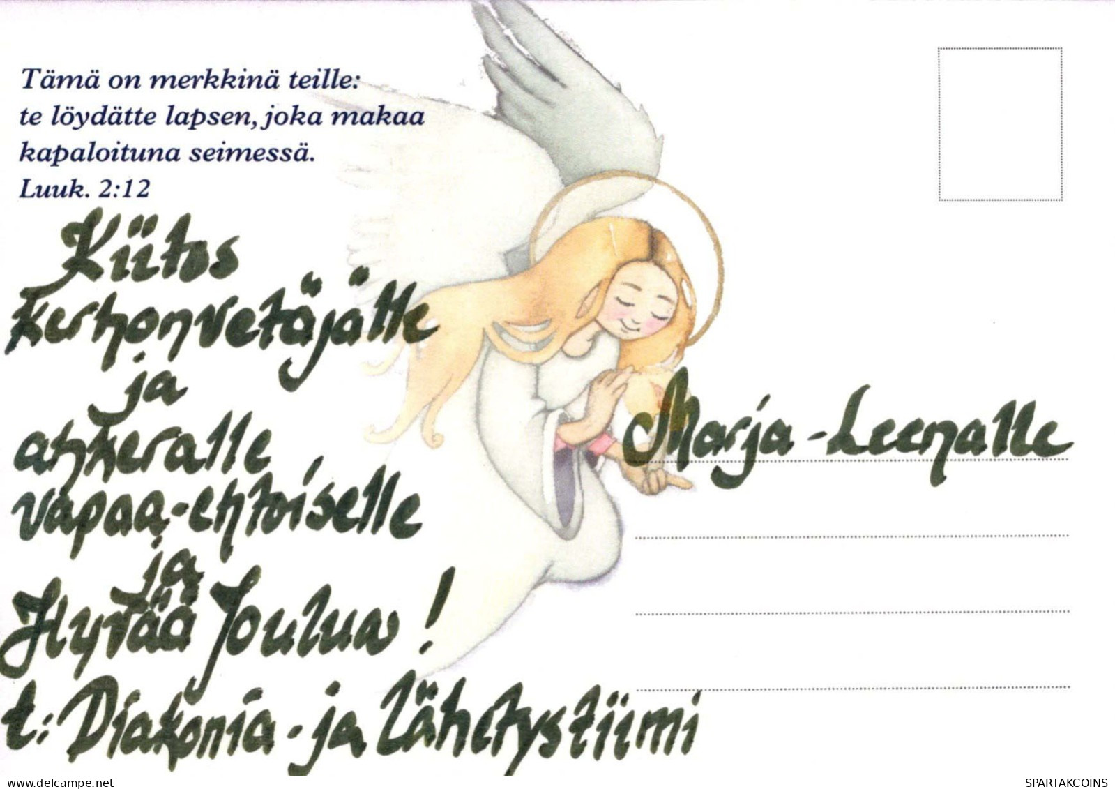 SAINT Gesù Bambino Cristianesimo Religione Vintage Cartolina CPSM #PBP646.IT - Sonstige & Ohne Zuordnung