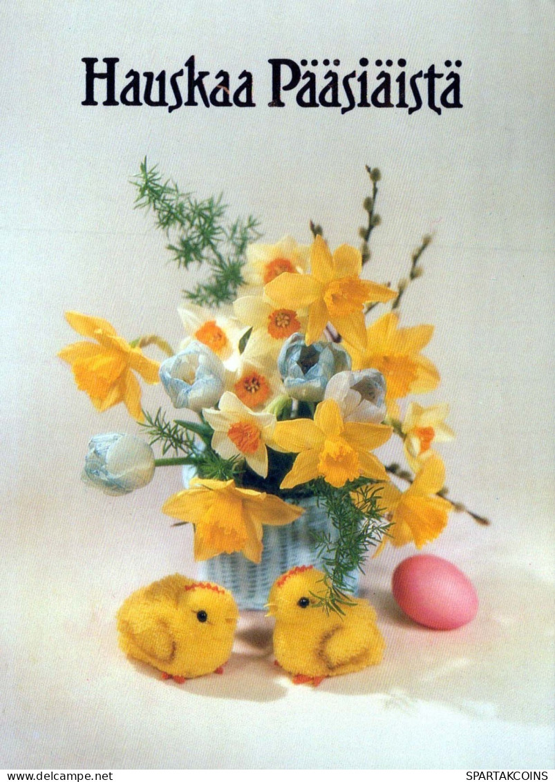 PASQUA UOVO Vintage Cartolina CPSM #PBO137.IT - Easter