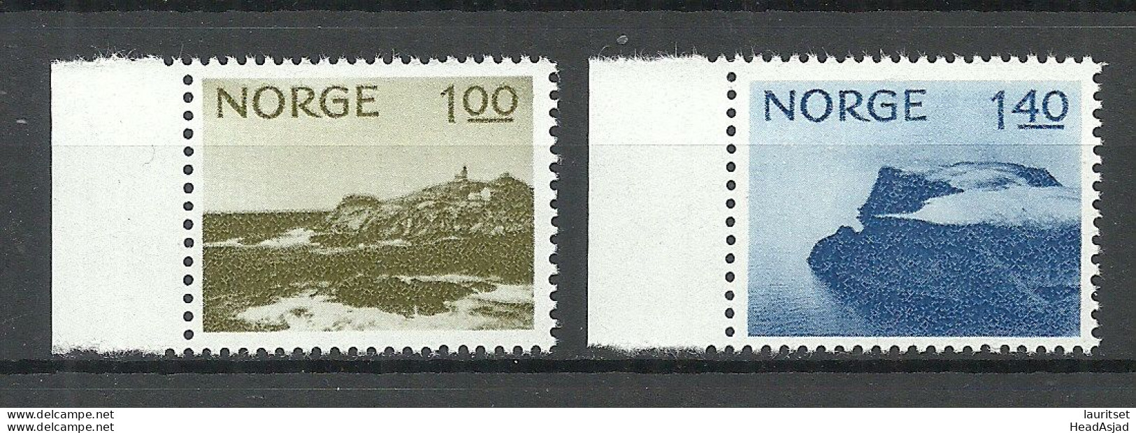 NORWAY 1974 Michel 679 - 680 MNH Tourismus - Ungebraucht