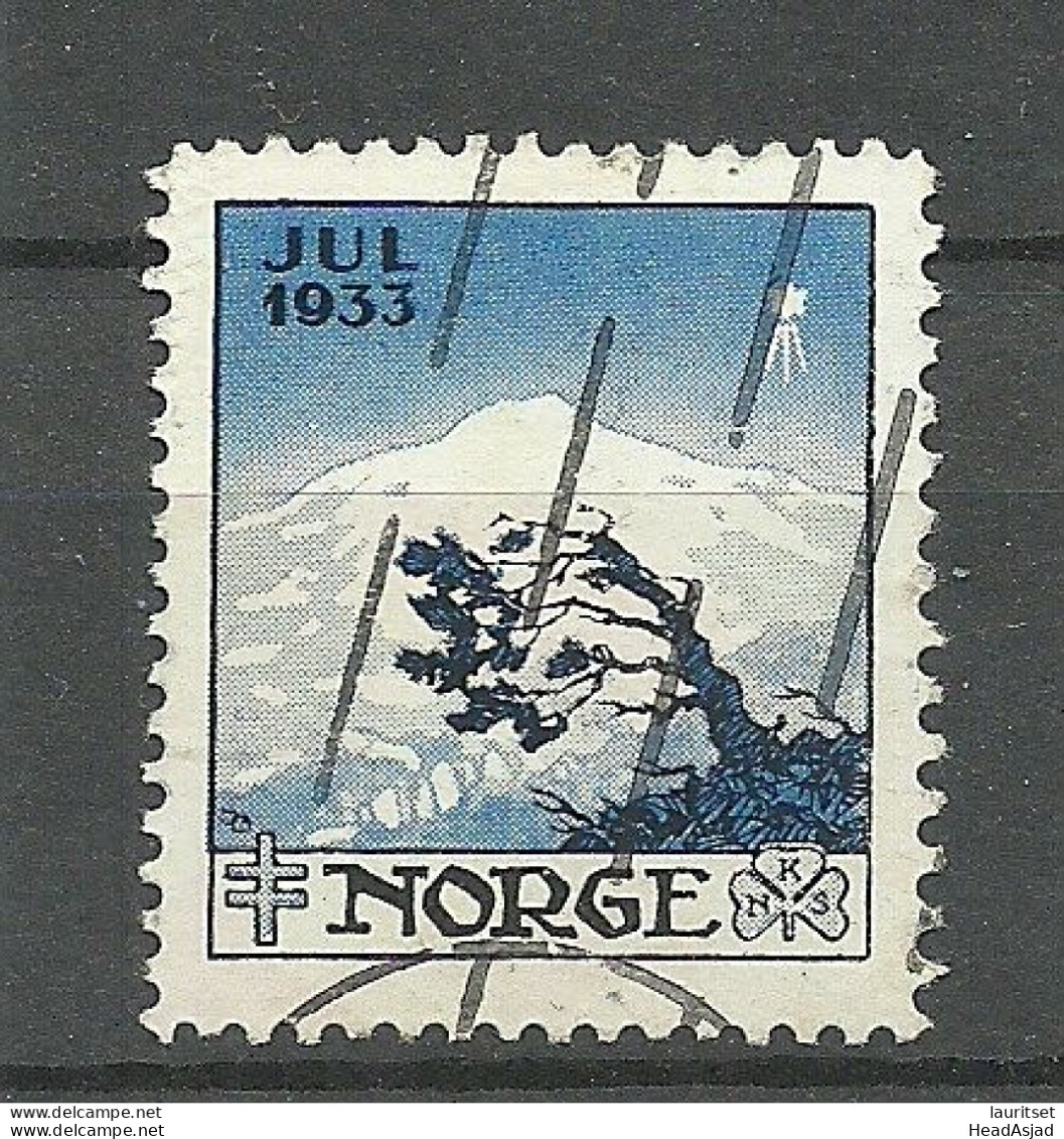 NORWAY 1933 Noel Christmas Weihnachten O - Otros & Sin Clasificación