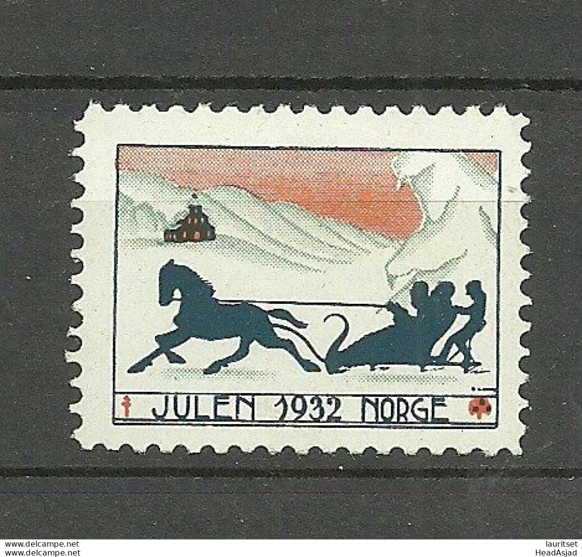 NORWAY 1932 Noel Christmas Weihnachten * - Other & Unclassified