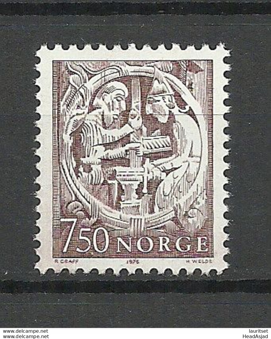 NORWAY 1976 Michel 718 MNH - Unused Stamps