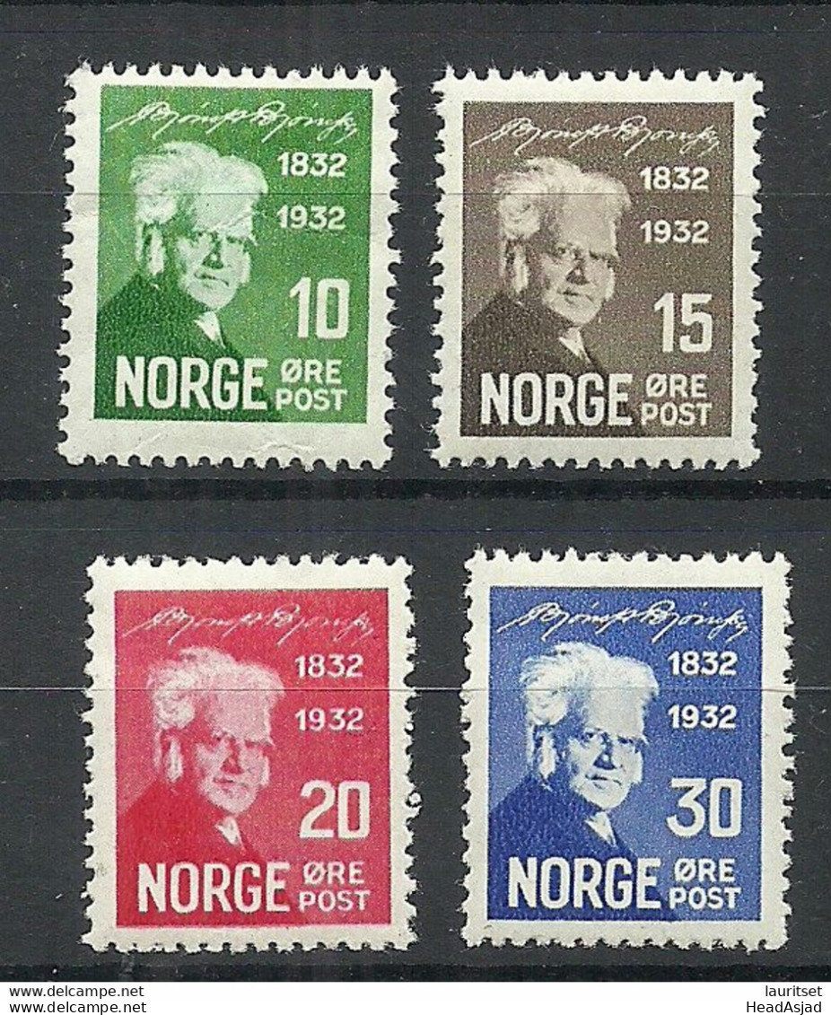 NORWAY 1932 Michel 163 - 166 * - Ongebruikt