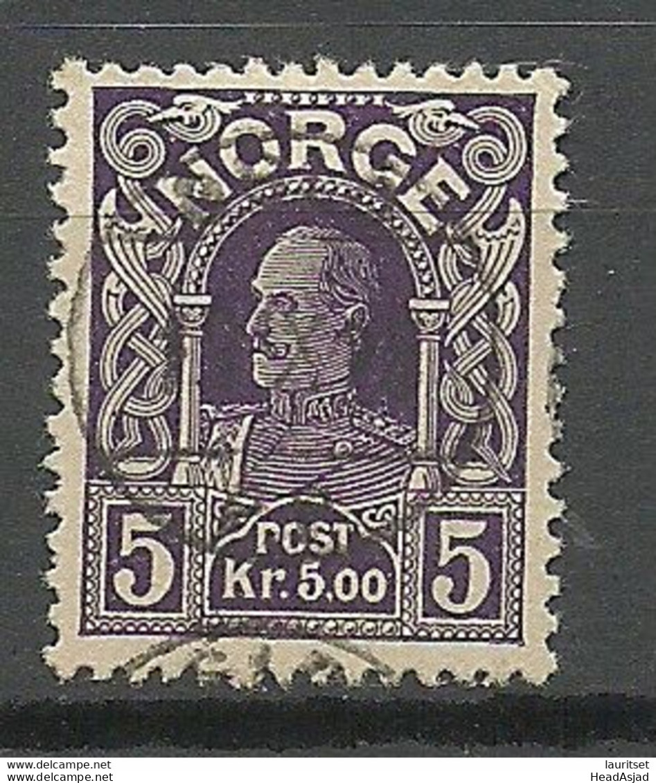 NORWAY 1918 Michel 92 O - Used Stamps