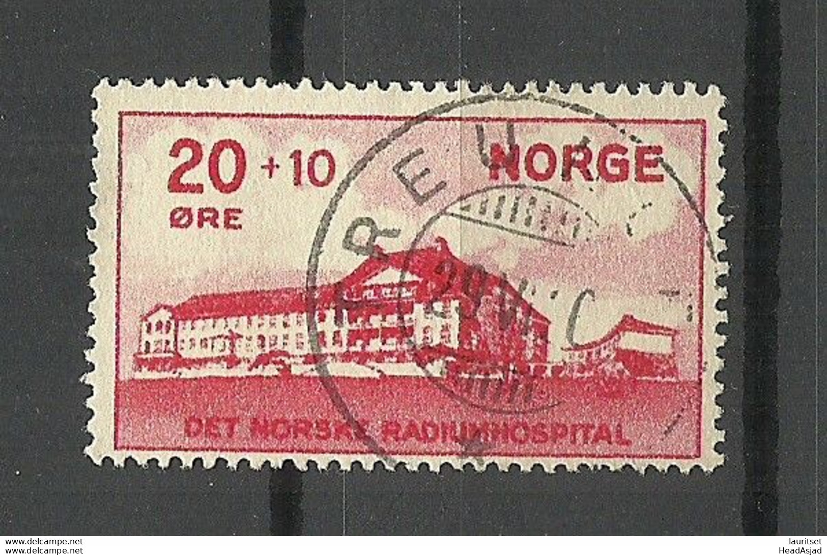 NORWAY 1932 Michel 162 O Radiumhospital - Gebraucht