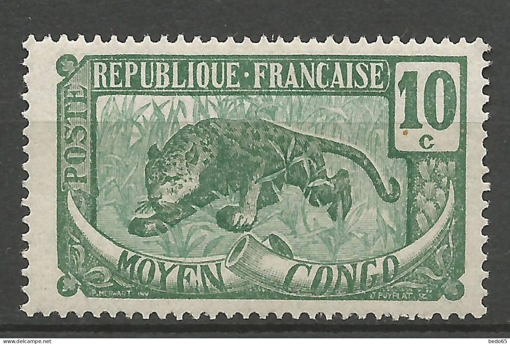 CONGO N° 68 NEUF**  SANS CHARNIERE NI TRACE  / Hingeless  / MNH - Unused Stamps