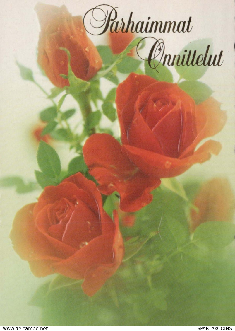 FLORES Vintage Tarjeta Postal CPSM #PAS125.ES - Blumen