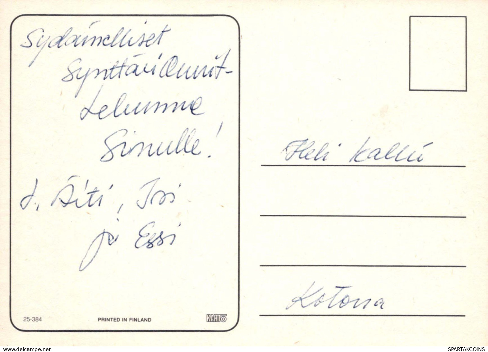 FLORES Vintage Tarjeta Postal CPSM #PAR163.ES - Bloemen