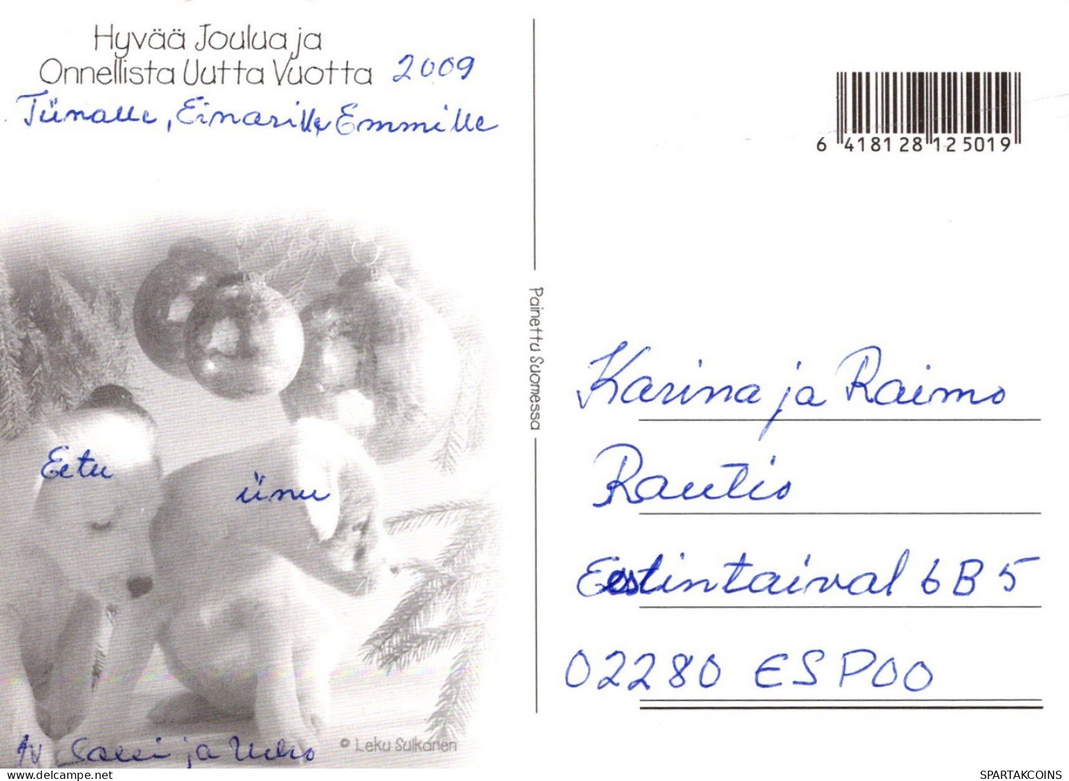 PERRO Animales Vintage Tarjeta Postal CPSM #PAN518.ES - Dogs