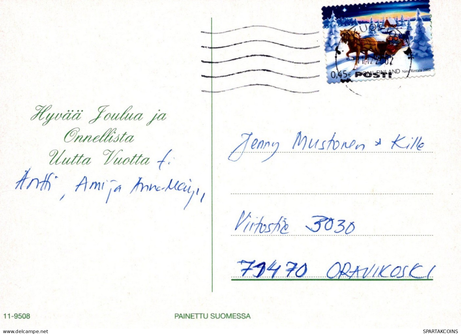 GATO GATITO Animales Vintage Tarjeta Postal CPSM #PAM458.ES - Katten