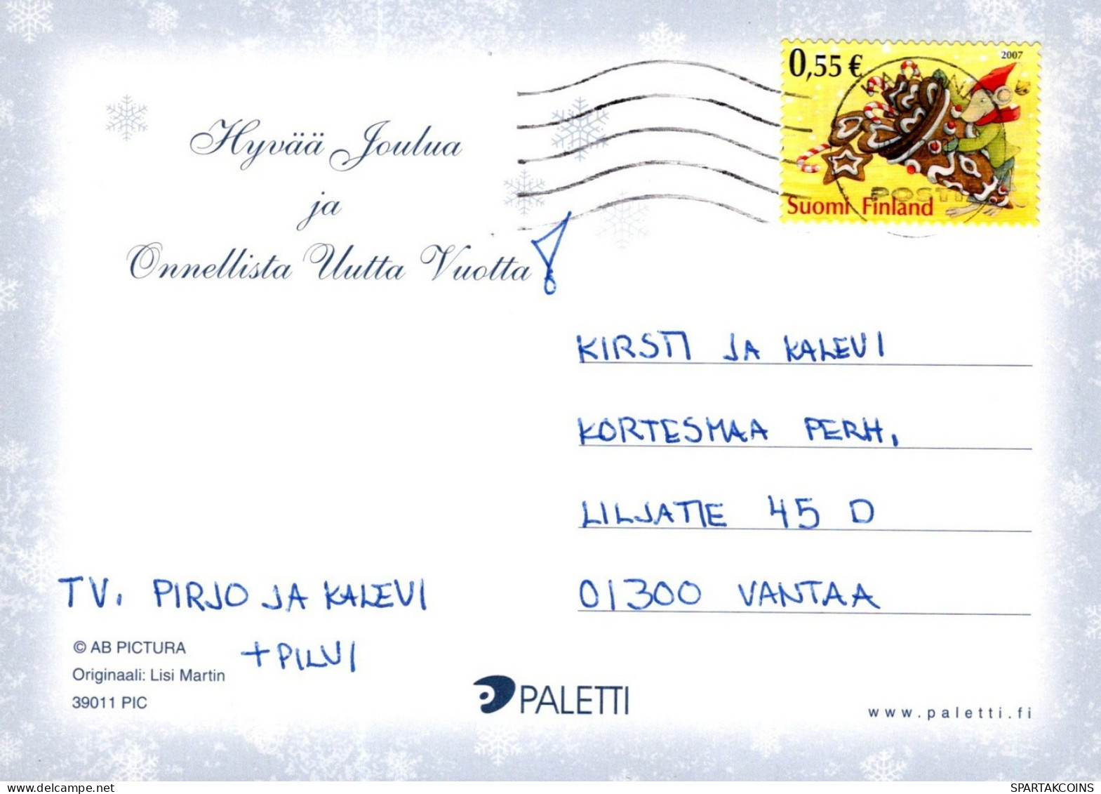 ÁNGEL NAVIDAD Vintage Tarjeta Postal CPSM #PAH225.ES - Engel