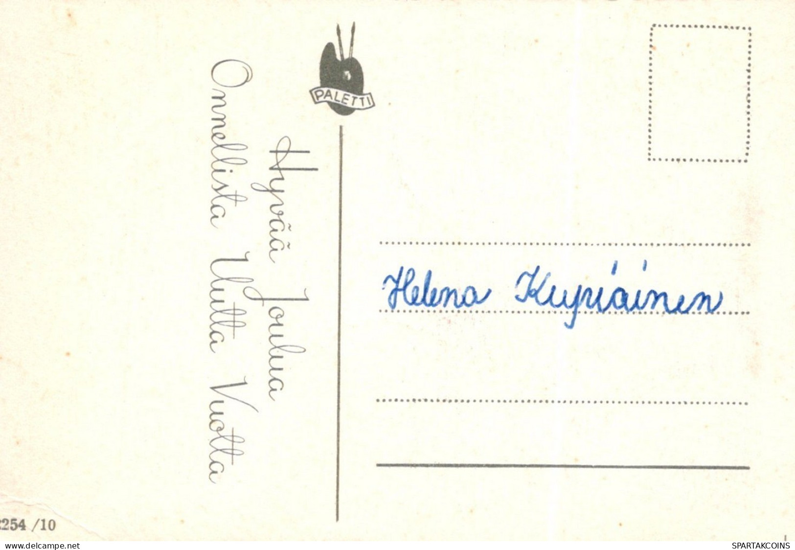 ÁNGEL NAVIDAD Vintage Tarjeta Postal CPSMPF #PAG723.ES - Anges