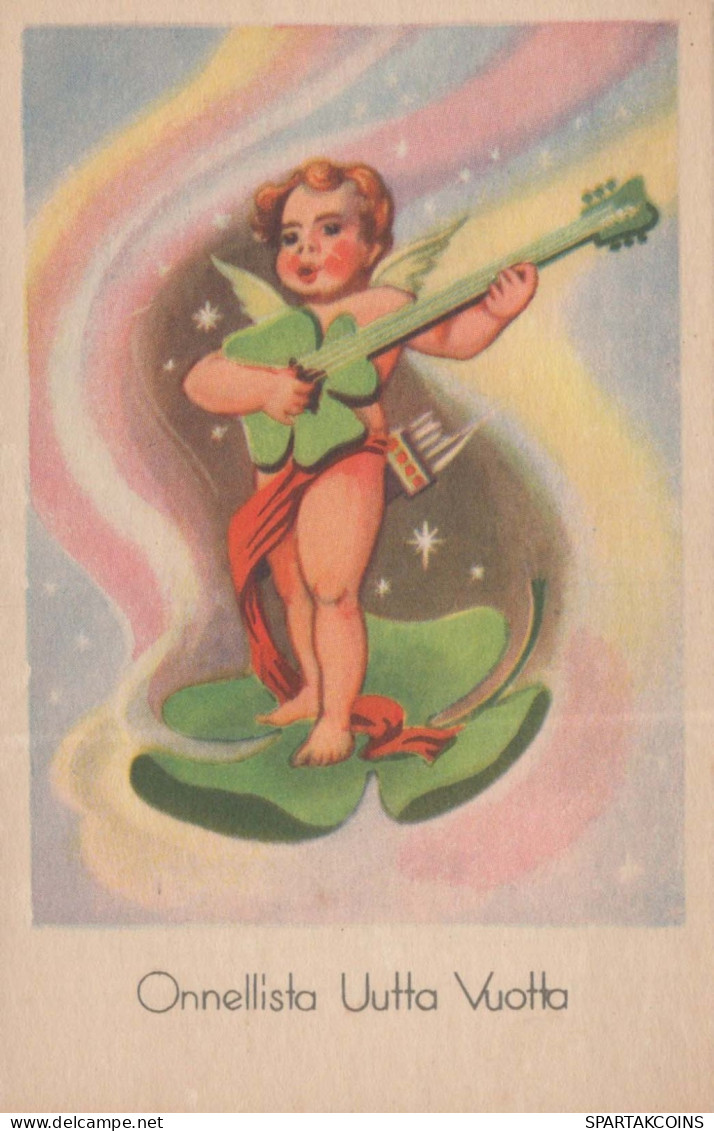 ENGEL Weihnachten Vintage Ansichtskarte Postkarte CPSMPF #PKD757.DE - Engel