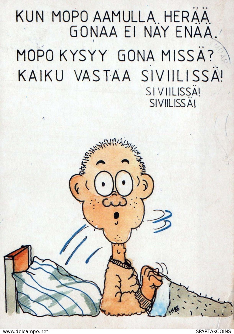 SOLDAT HUMOR Militaria Vintage Ansichtskarte Postkarte CPSM #PBV865.DE - Humour