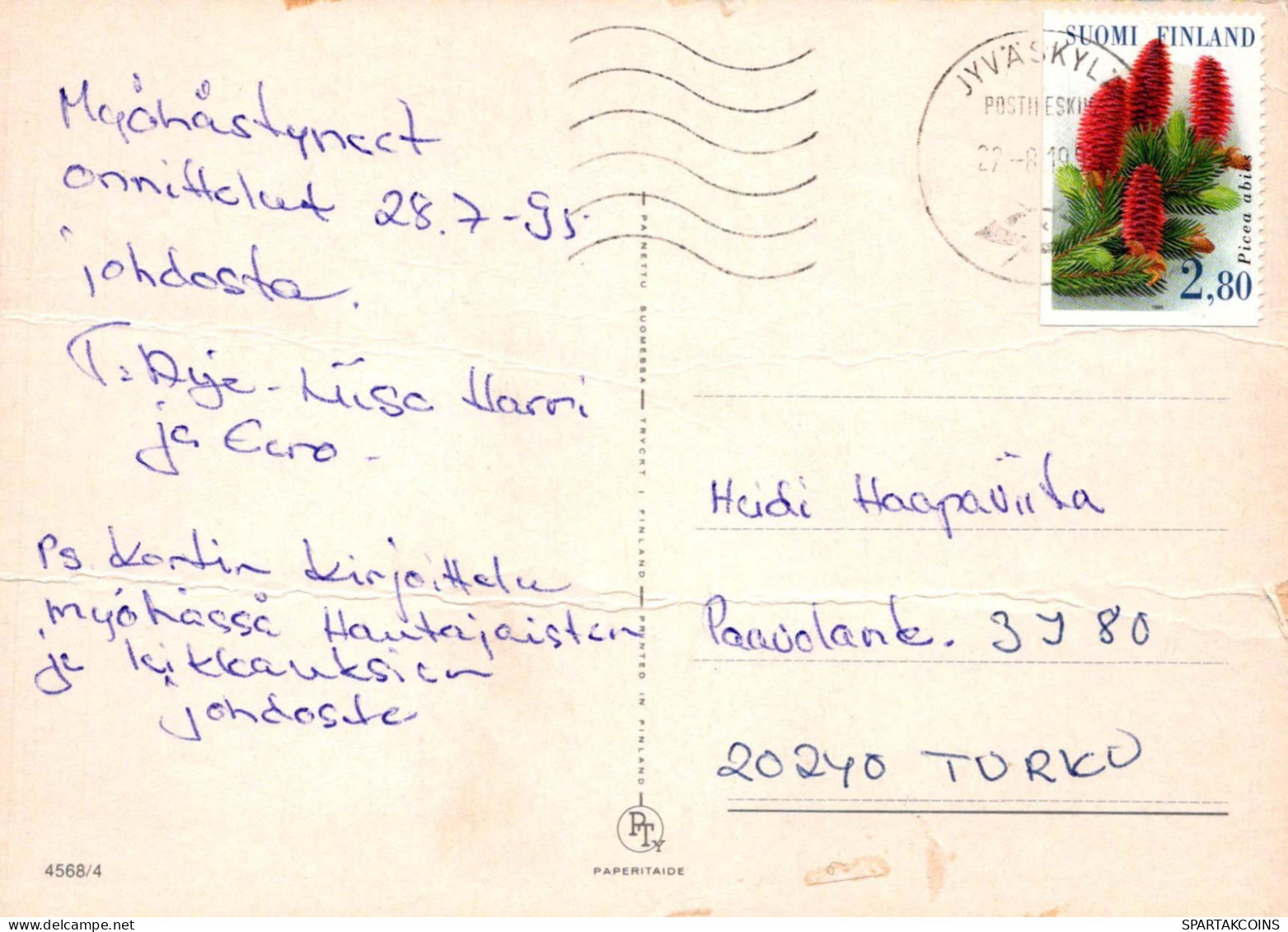 KINDER KINDER Szene S Landschafts Vintage Postal CPSM #PBT594.DE - Scènes & Paysages