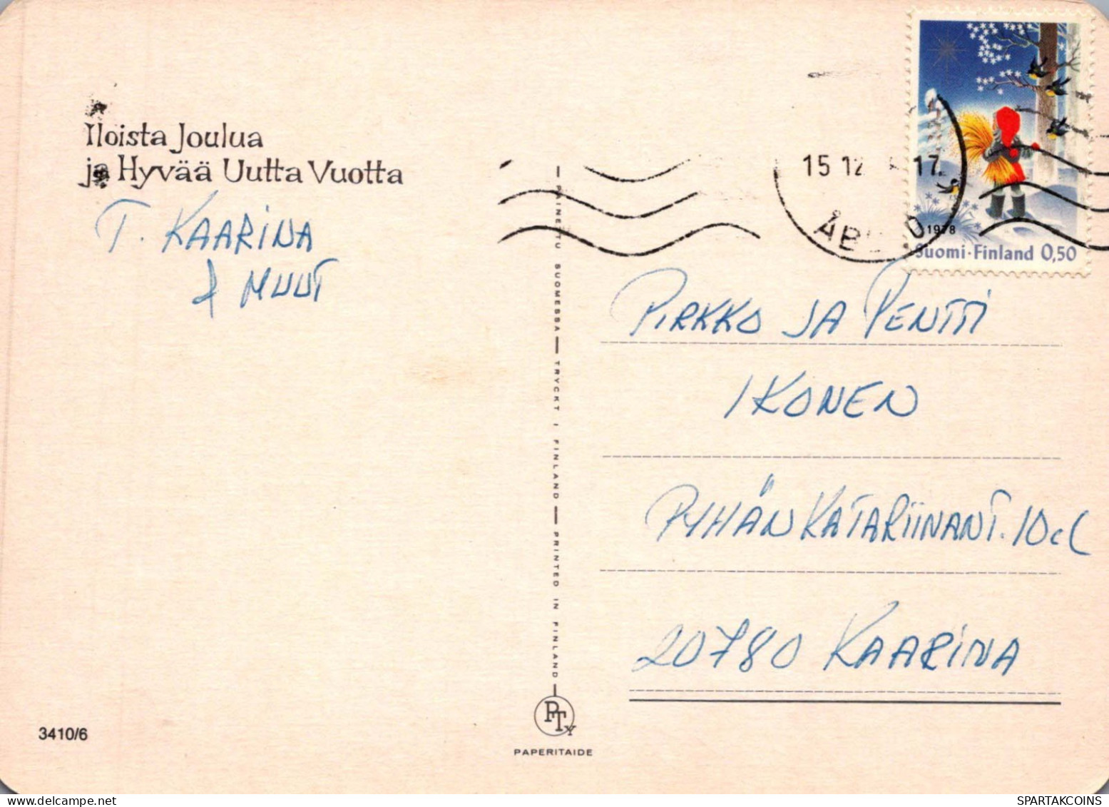 KINDER KINDER Szene S Landschafts Vintage Postal CPSM #PBT345.DE - Scènes & Paysages