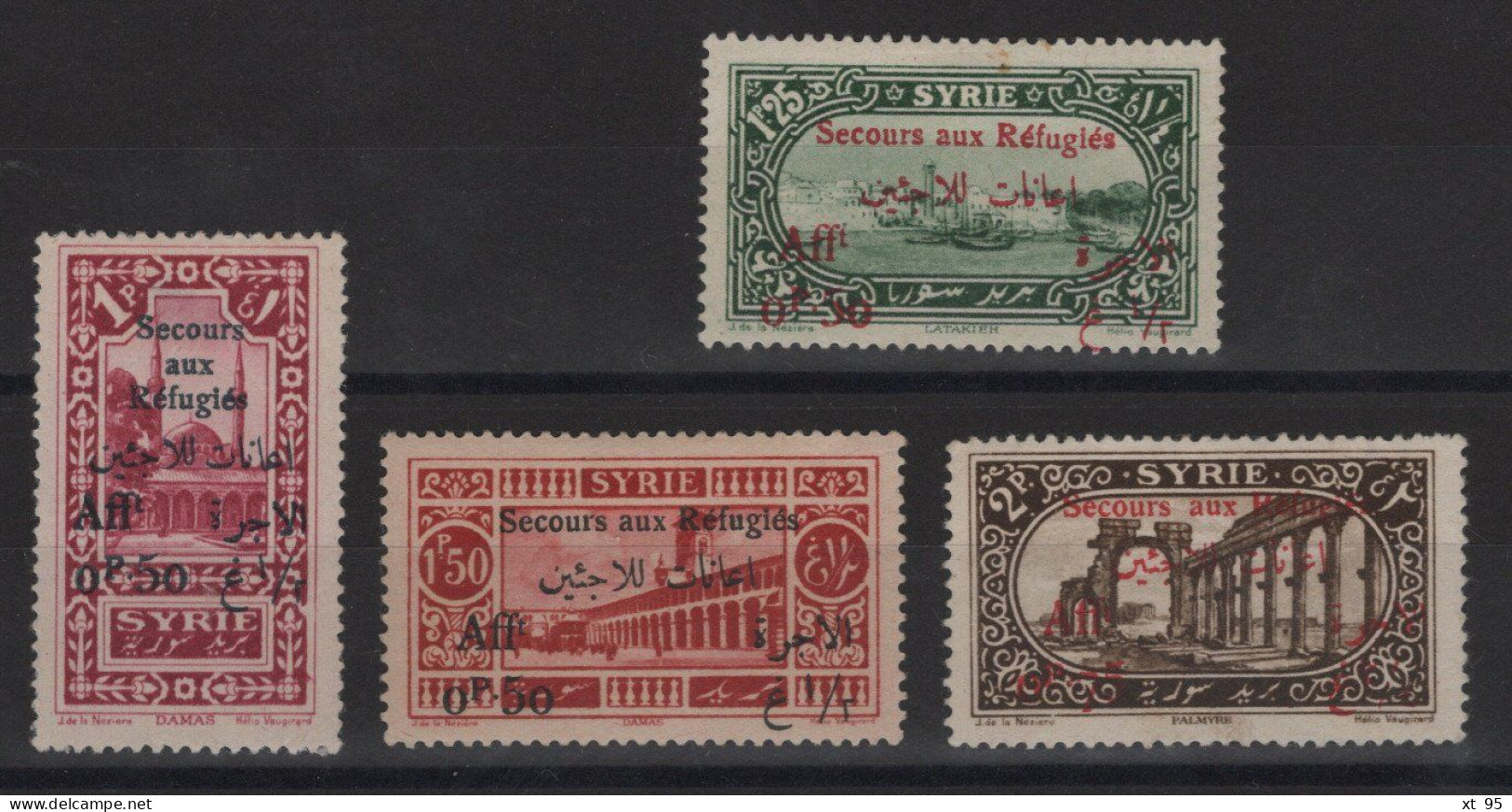 Syrie - N°170 à 173 - * Neufs Avec Trace De Charniere - Cote 28€ - Unused Stamps