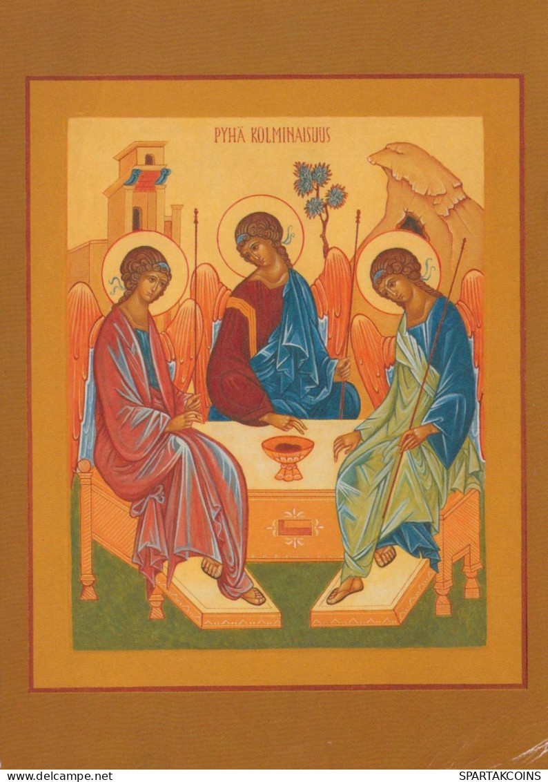 MALEREI SAINTS Christentum Religion Vintage Ansichtskarte Postkarte CPSM #PBQ157.DE - Gemälde, Glasmalereien & Statuen