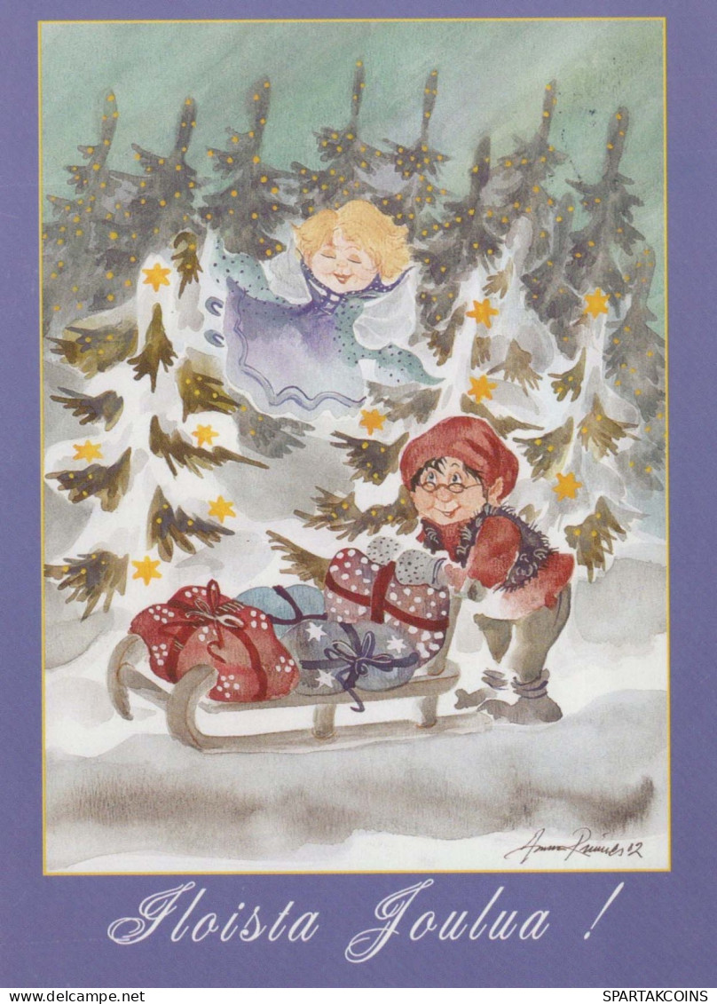 ENGEL Weihnachten Vintage Ansichtskarte Postkarte CPSM #PBP579.DE - Anges