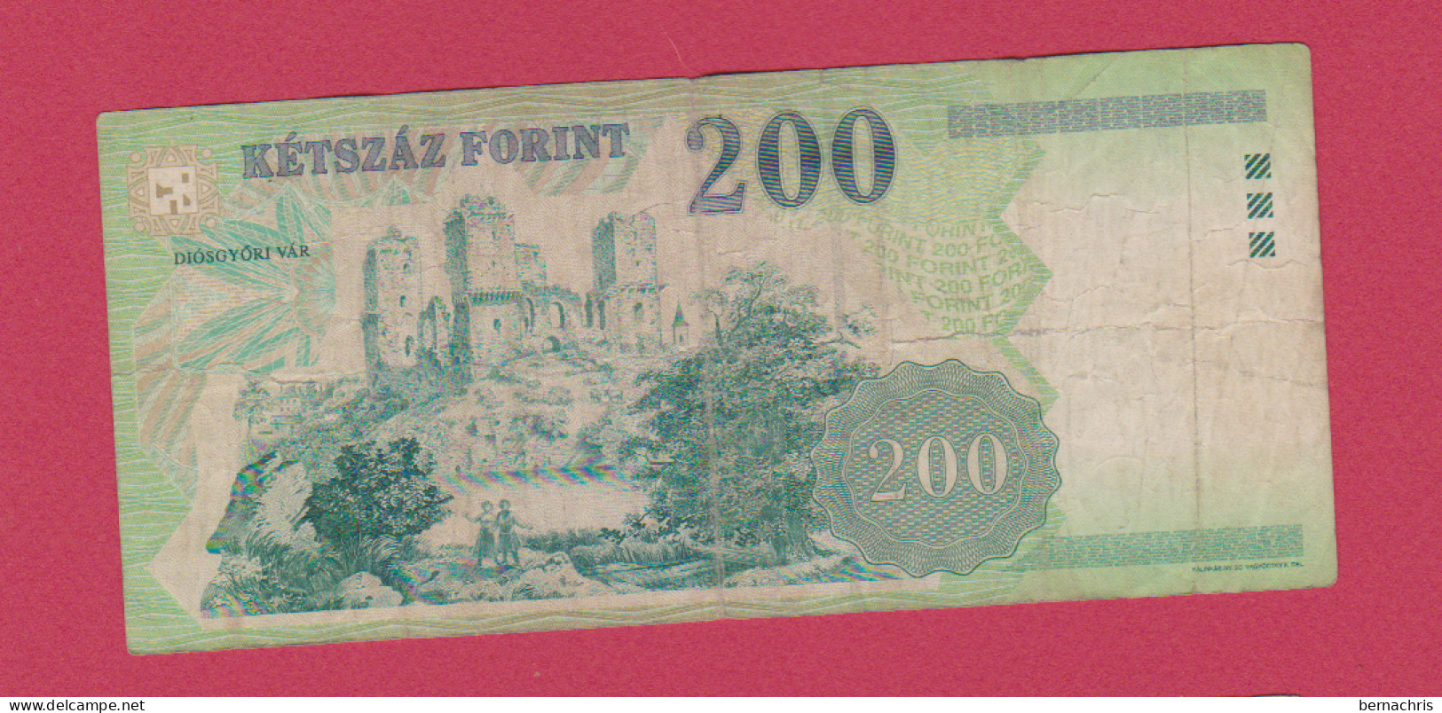 HUNGARY 200 FORINT 1998 - Hongrie