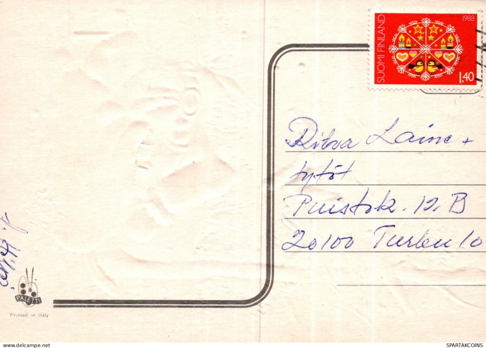 PÈRE NOËL NOËL Fêtes Voeux Vintage Carte Postale CPSM #PAK742.FR - Santa Claus