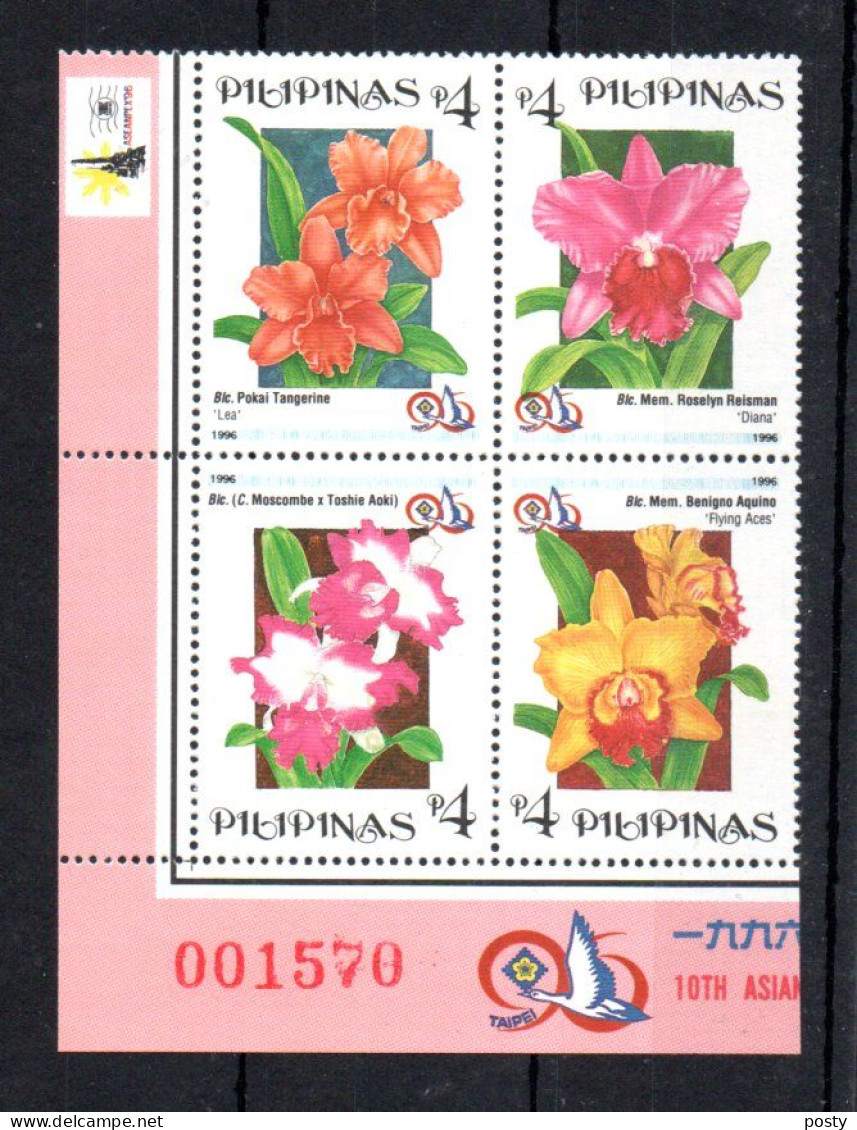 PHILIPPINES - 1996 - FLEURS - FLOWERS - BLUMEN - - Philippines