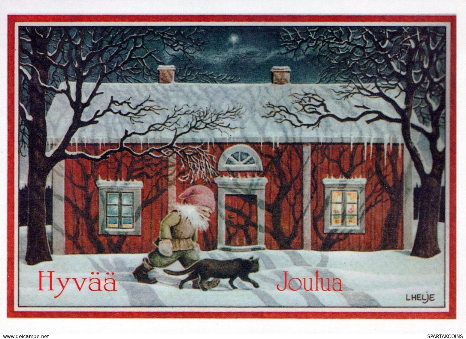 PÈRE NOËL NOËL Fêtes Voeux Vintage Carte Postale CPSM #PAK115.FR - Santa Claus