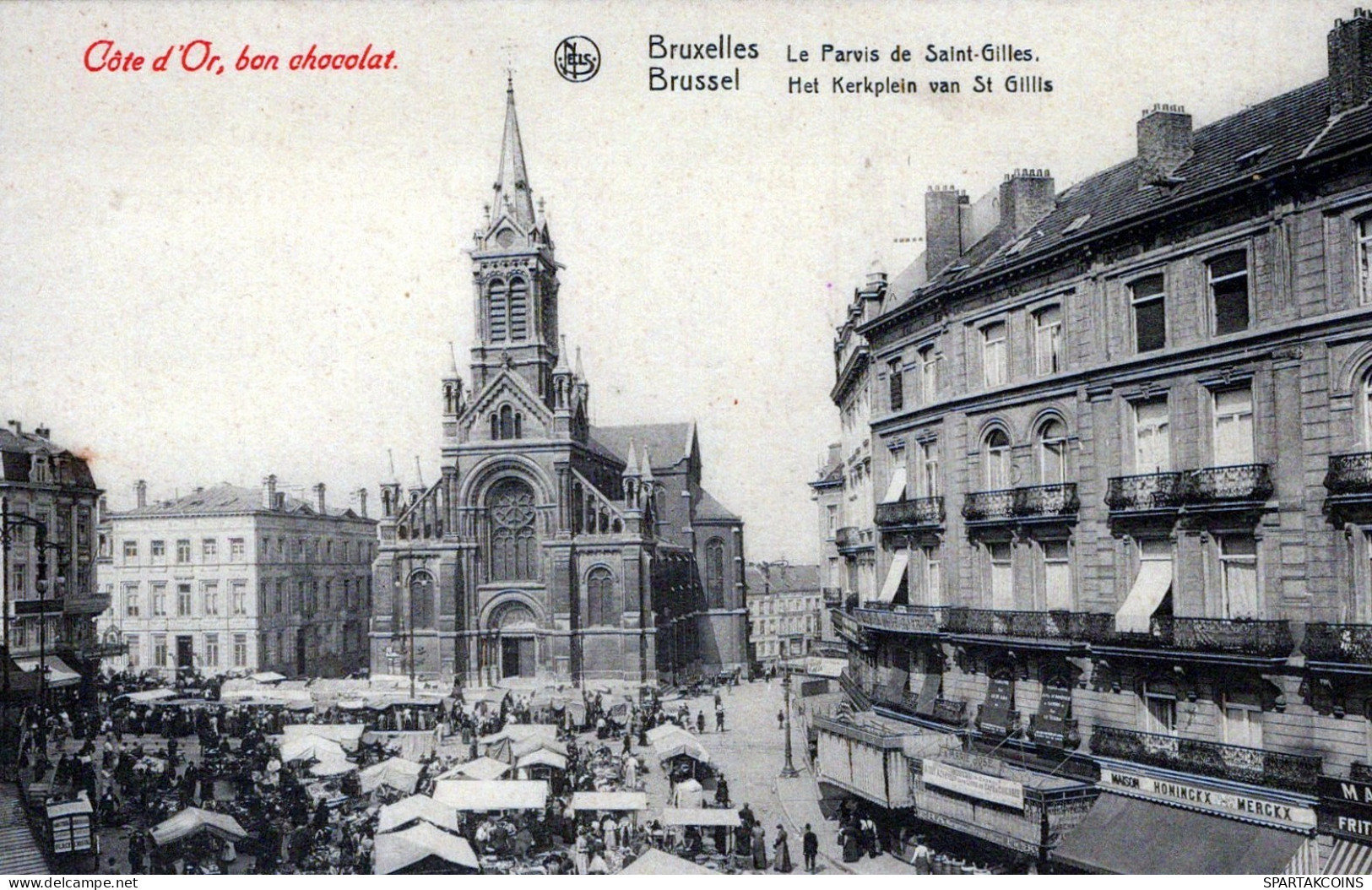 BÉLGICA BRUSELAS Postal CPA #PAD757.ES - Bruxelles-ville