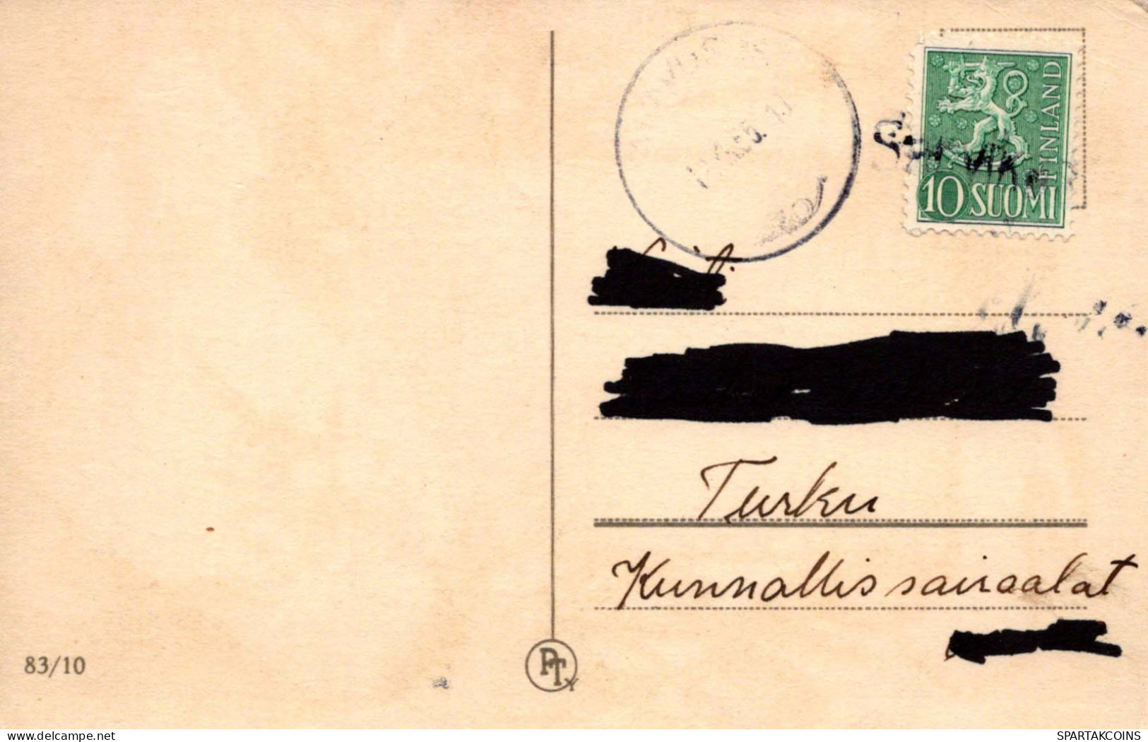 FLORES Vintage Tarjeta Postal CPA #PKE526.ES - Fleurs