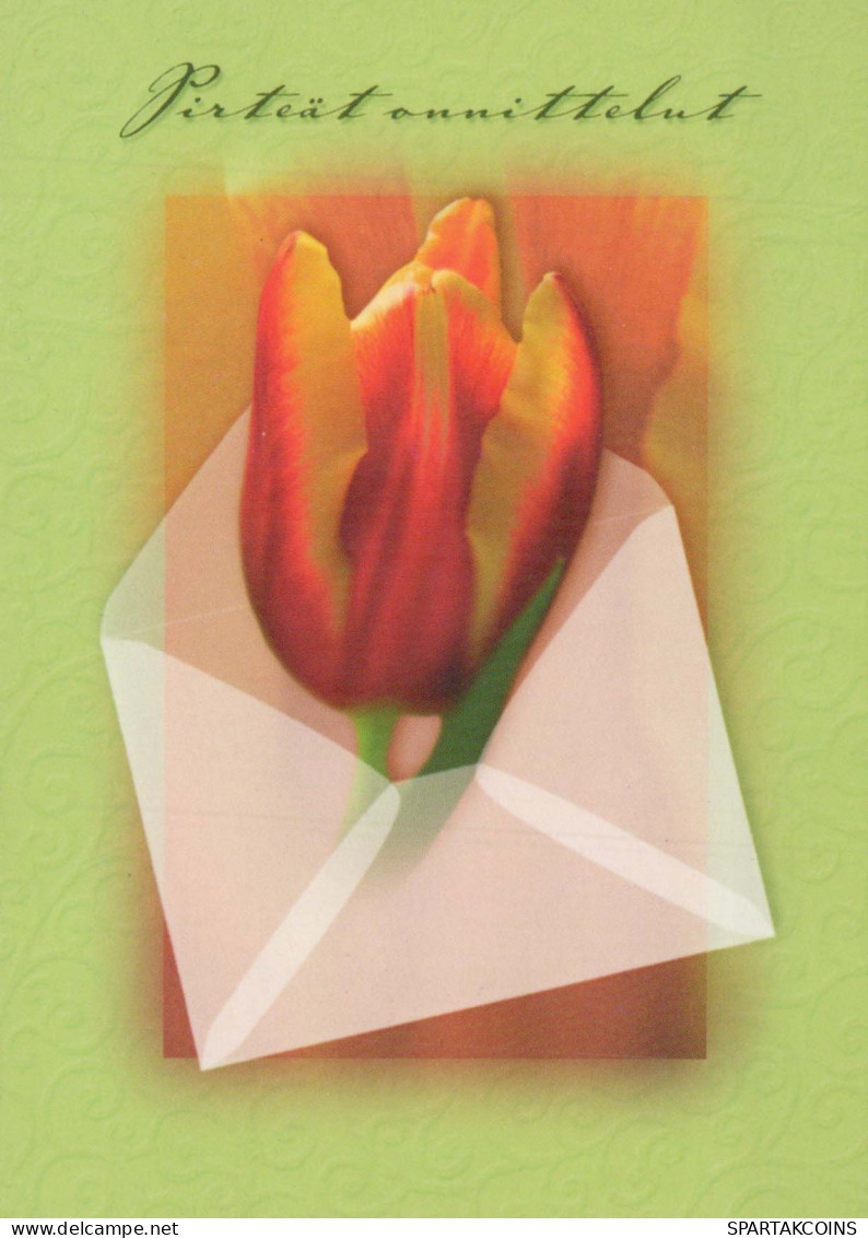FLORES Vintage Tarjeta Postal CPSM #PBZ774.ES - Fleurs