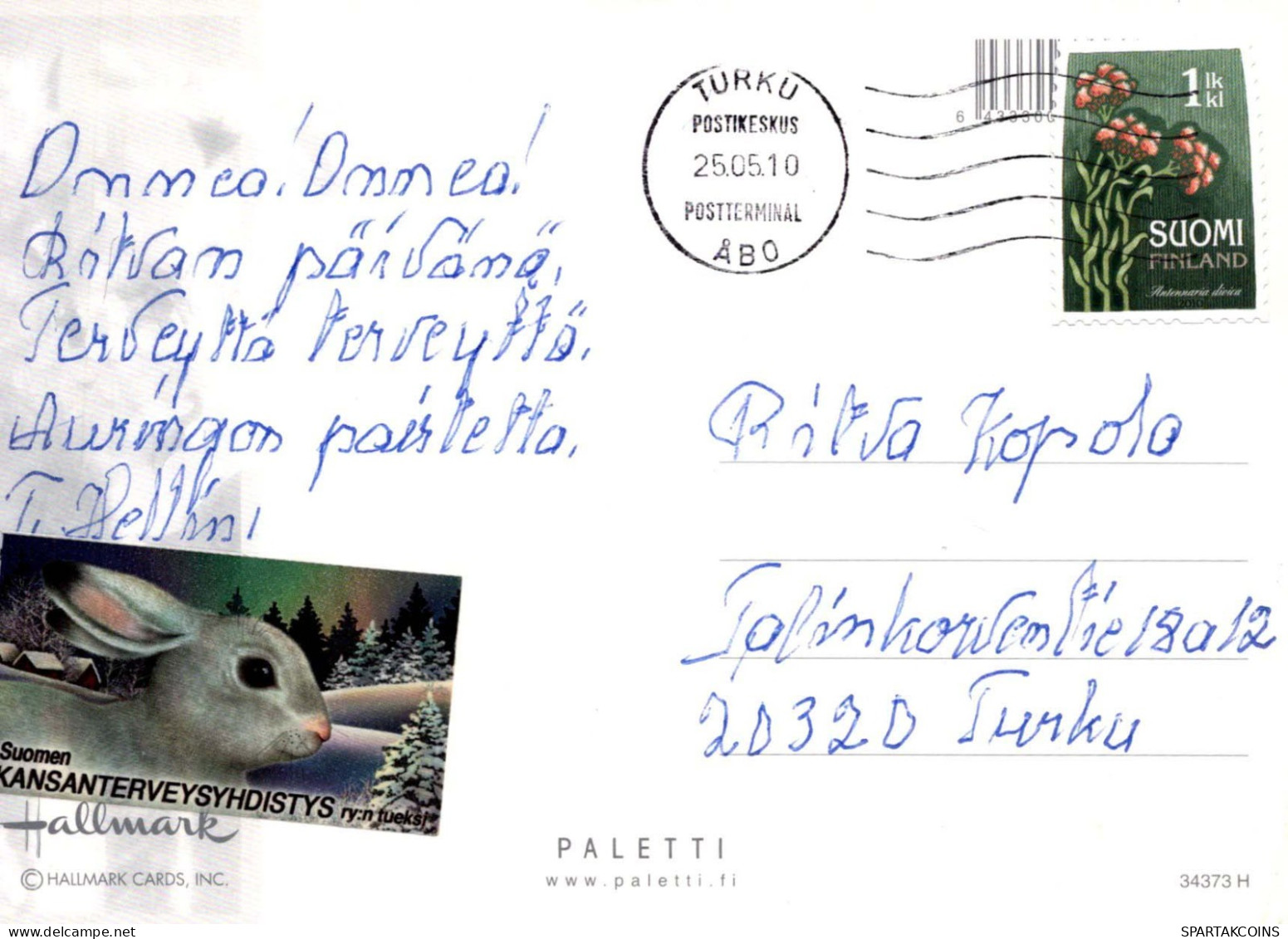 FLORES Vintage Tarjeta Postal CPSM #PBZ051.ES - Flores