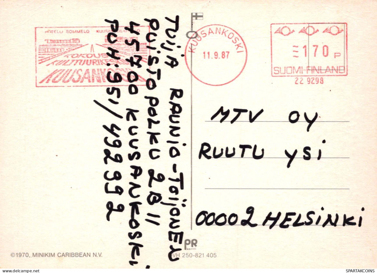 NIÑOS HUMOR Vintage Tarjeta Postal CPSM #PBV433.ES - Humorous Cards