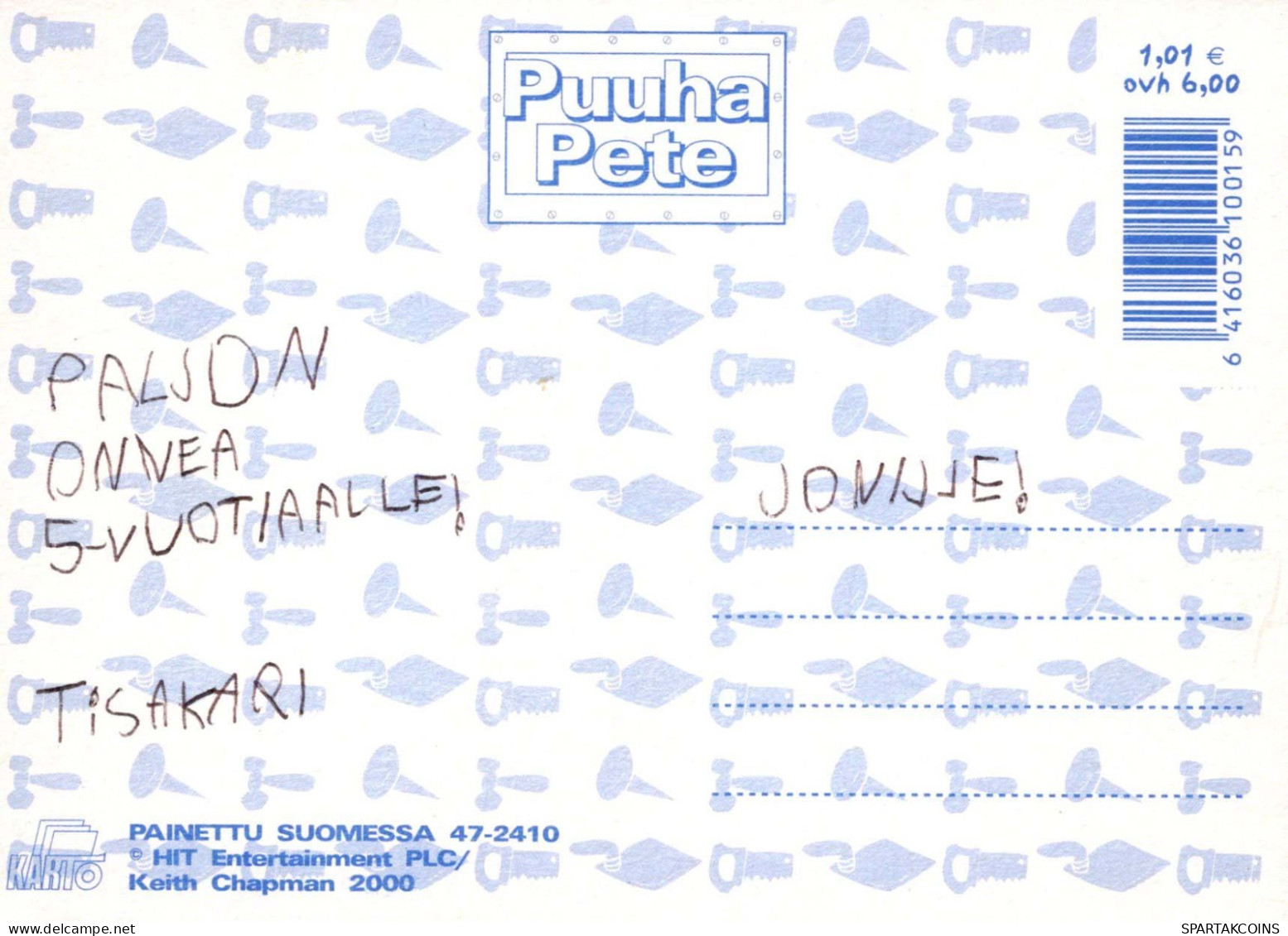HUMOR DIBUJOS ANIMADOS Vintage Tarjeta Postal CPSM #PBV740.ES - Humour