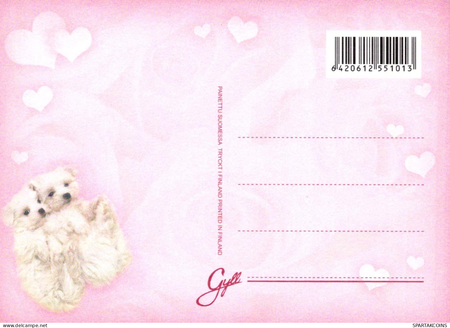 PERRO Animales Vintage Tarjeta Postal CPSM #PBQ543.ES - Dogs