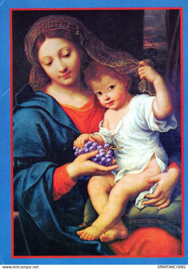 Virgen María Virgen Niño JESÚS Religión Vintage Tarjeta Postal CPSM #PBQ155.ES - Virgen Mary & Madonnas